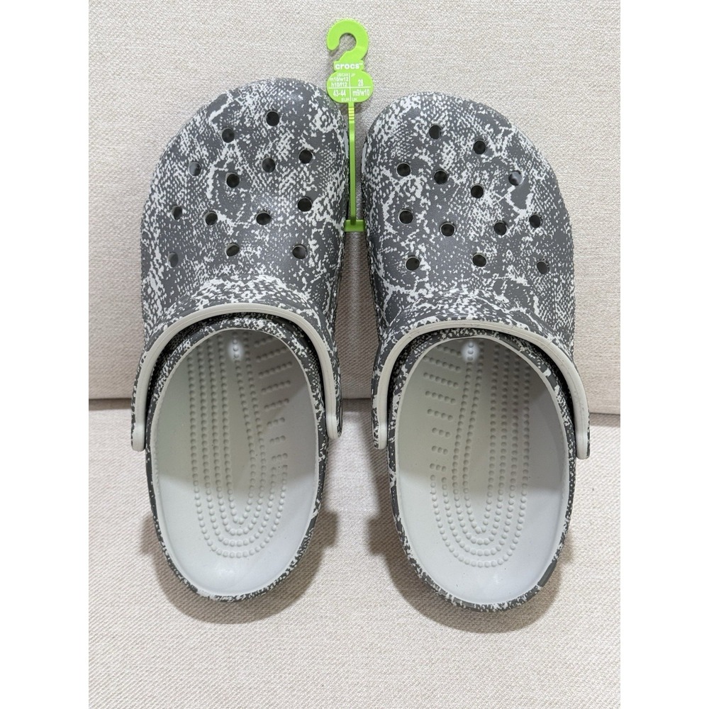 Unisex M8/W10 Clogs Crocs Classic Clog Seasonal Graphic Atmosphere/ Multi Snake